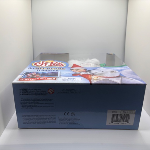 Elf Pets Arctic Fox Christmas Book Storybook & Plush Animal - Box has Minor Dent - Picture 7 of 7